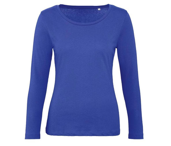 Damen Langarm T-Shirt 100% Bio-Baumwolle