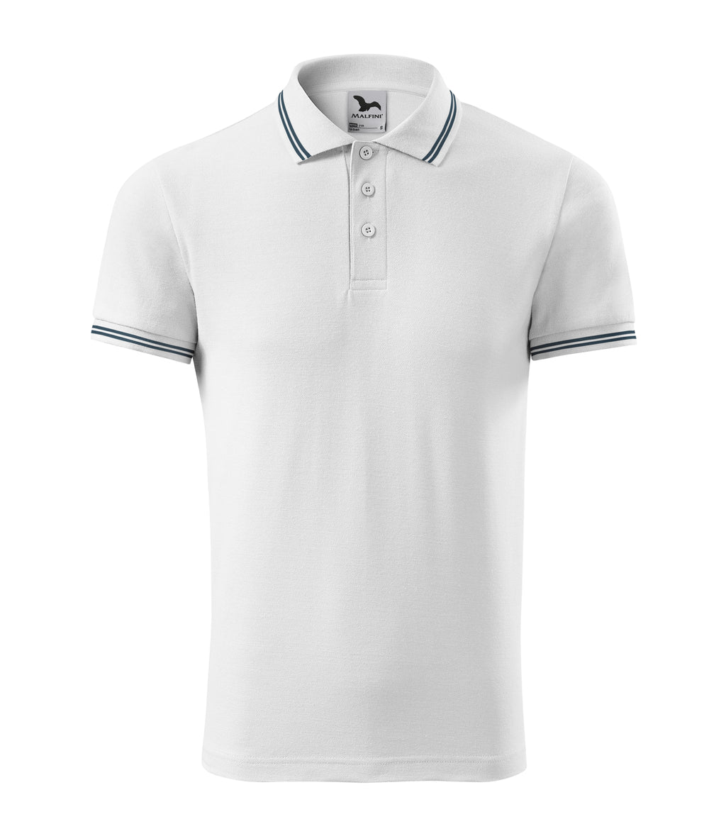 Business Contrast Polo – Personalisiertes Herren-Poloshirt