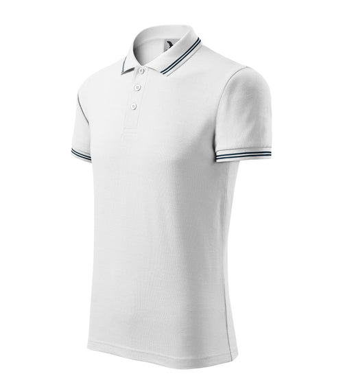 Business Contrast Polo – Personalisiertes Herren-Poloshirt