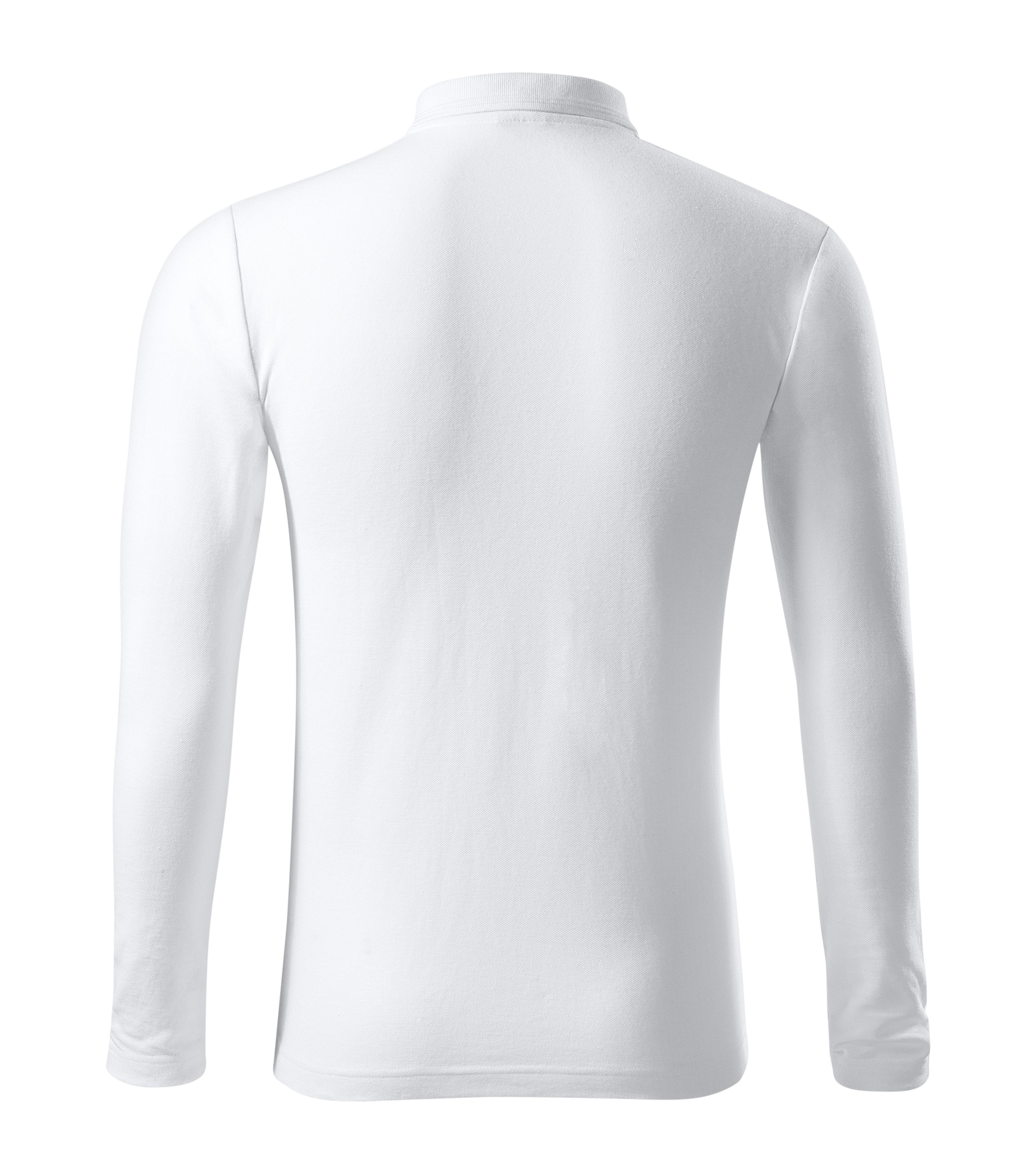 Premium Herren Langarm-Poloshirt – individuell personalisierbar