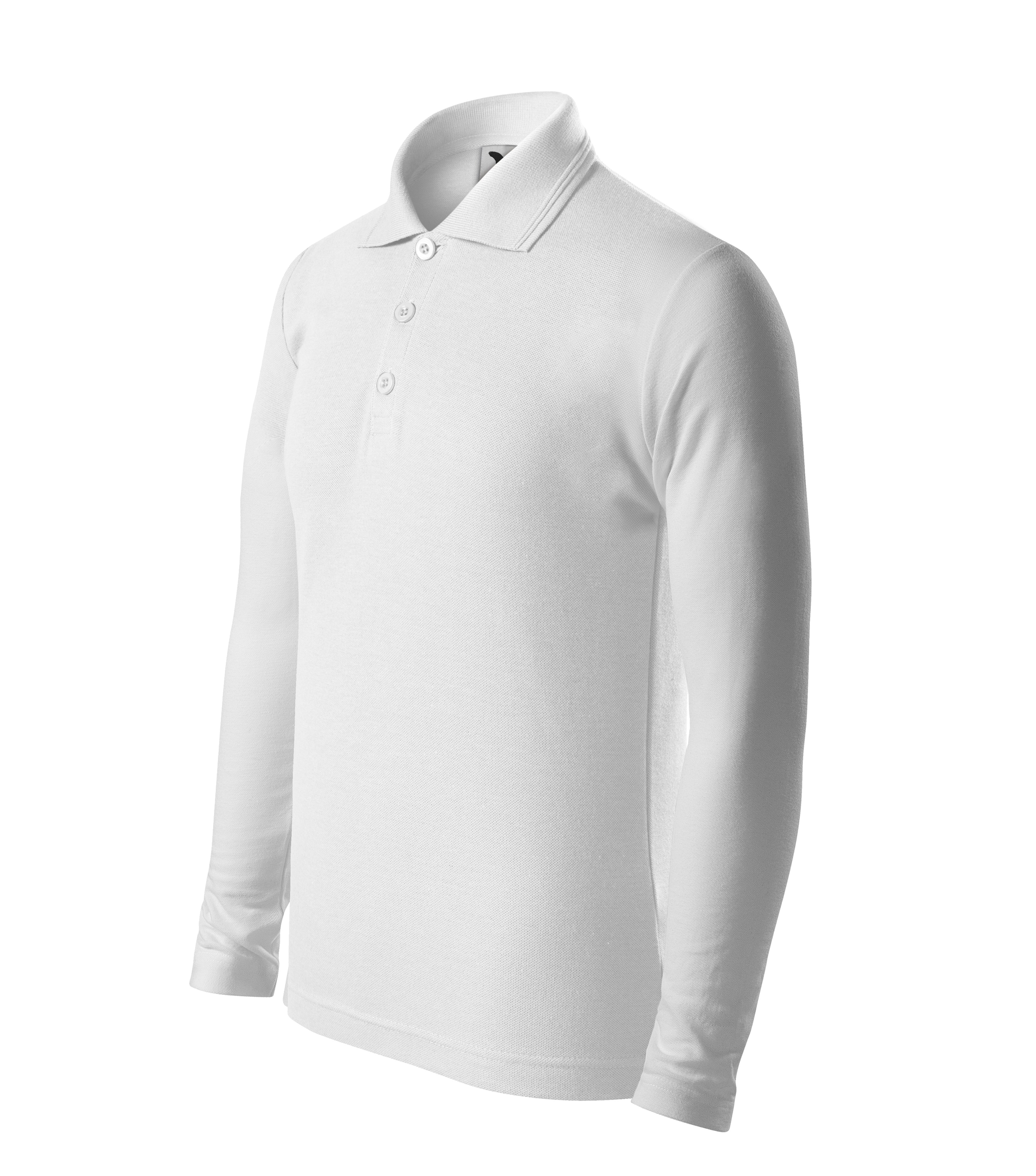 Kinder-Langarm-Poloshirt – individuell personalisierbar