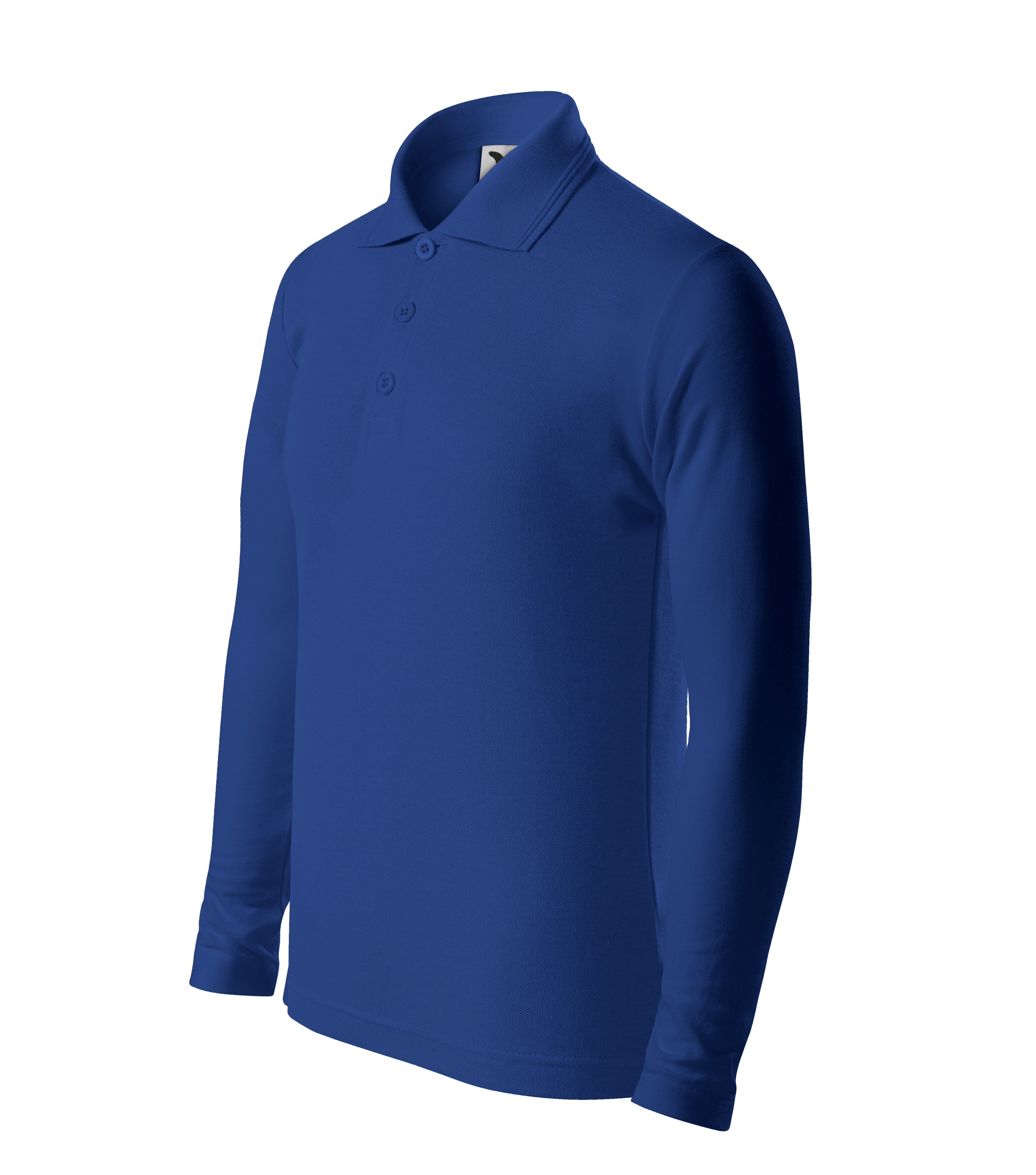 Kinder-Langarm-Poloshirt – individuell personalisierbar