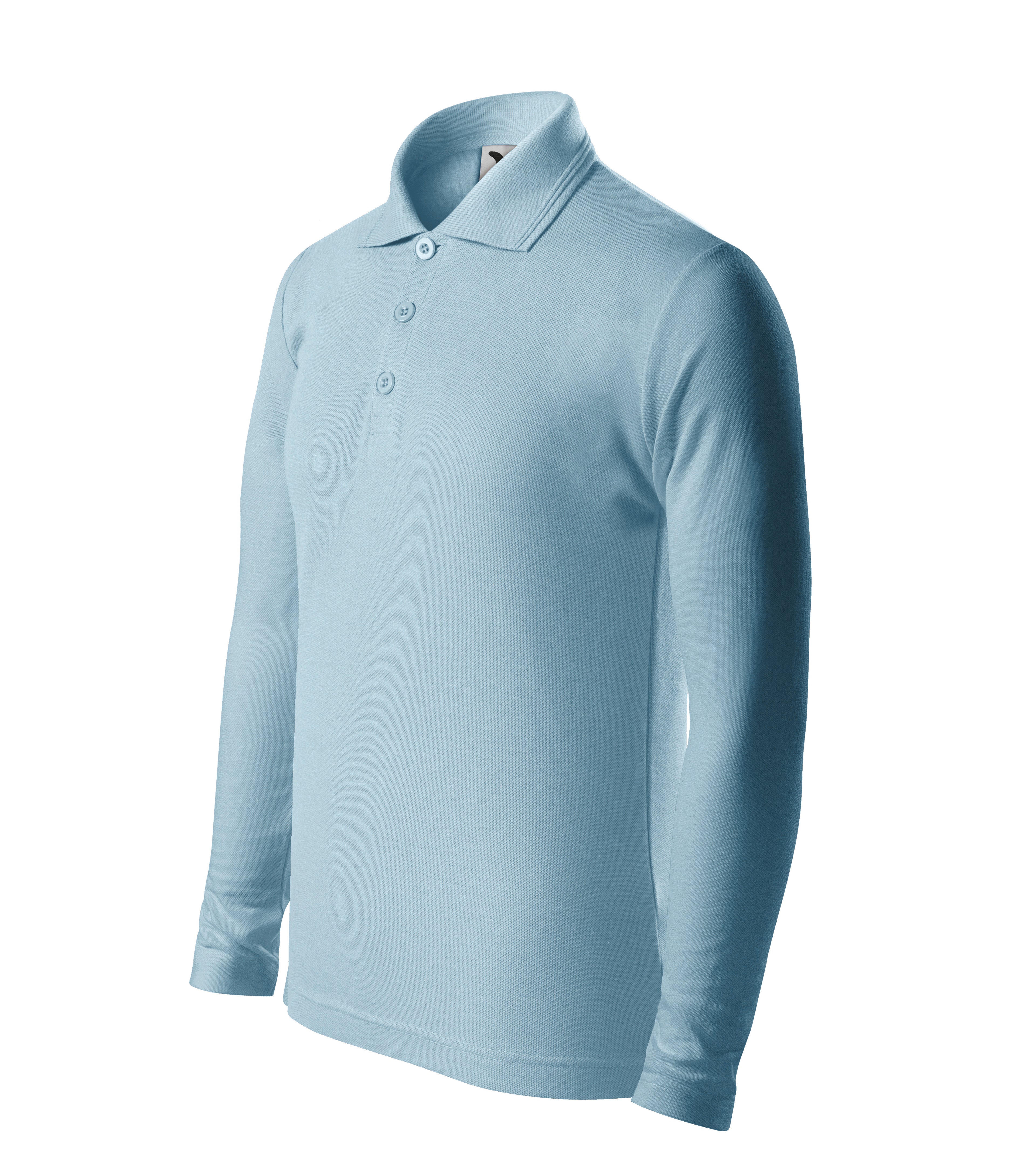 Kinder-Langarm-Poloshirt – individuell personalisierbar