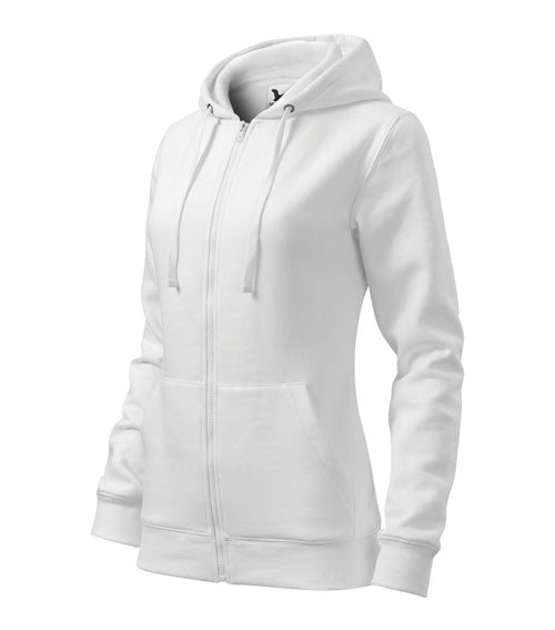 City Glow Zip-Hoodie – Personalisierter Damen-Kapuzenpullover mit Reißverschluss