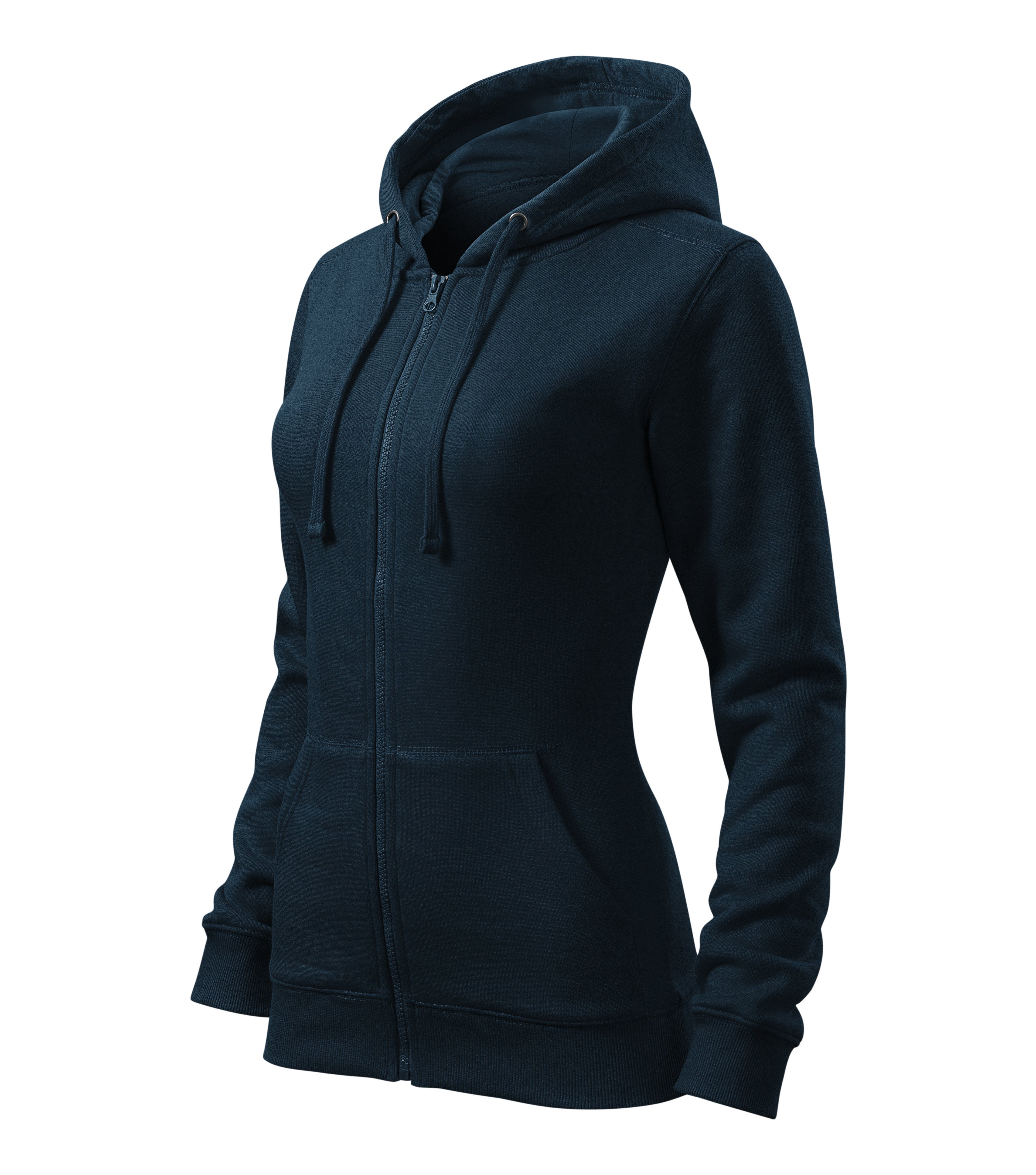 City Glow Zip-Hoodie – Personalisierter Damen-Kapuzenpullover mit Reißverschluss