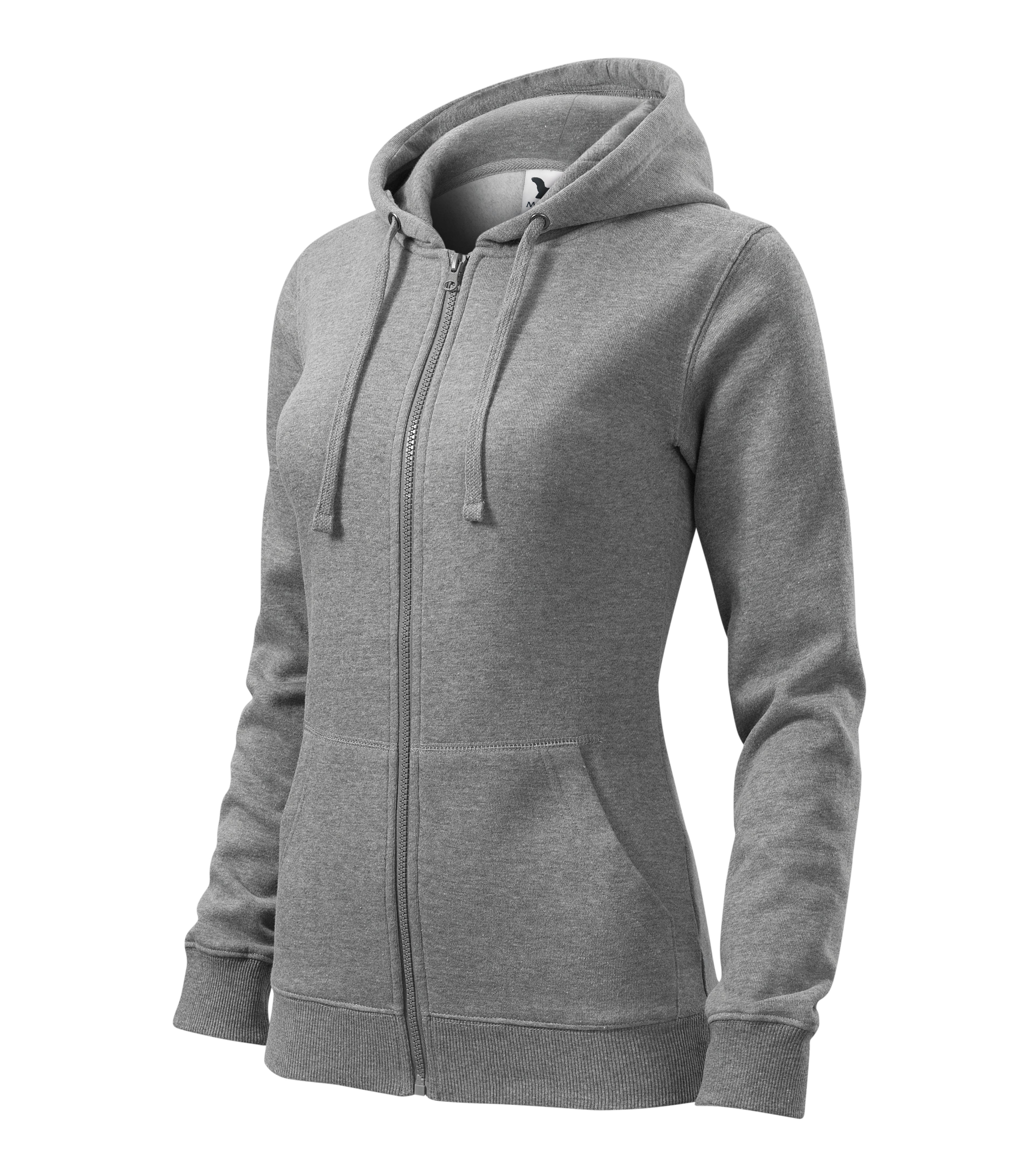 City Glow Zip-Hoodie – Personalisierter Damen-Kapuzenpullover mit Reißverschluss