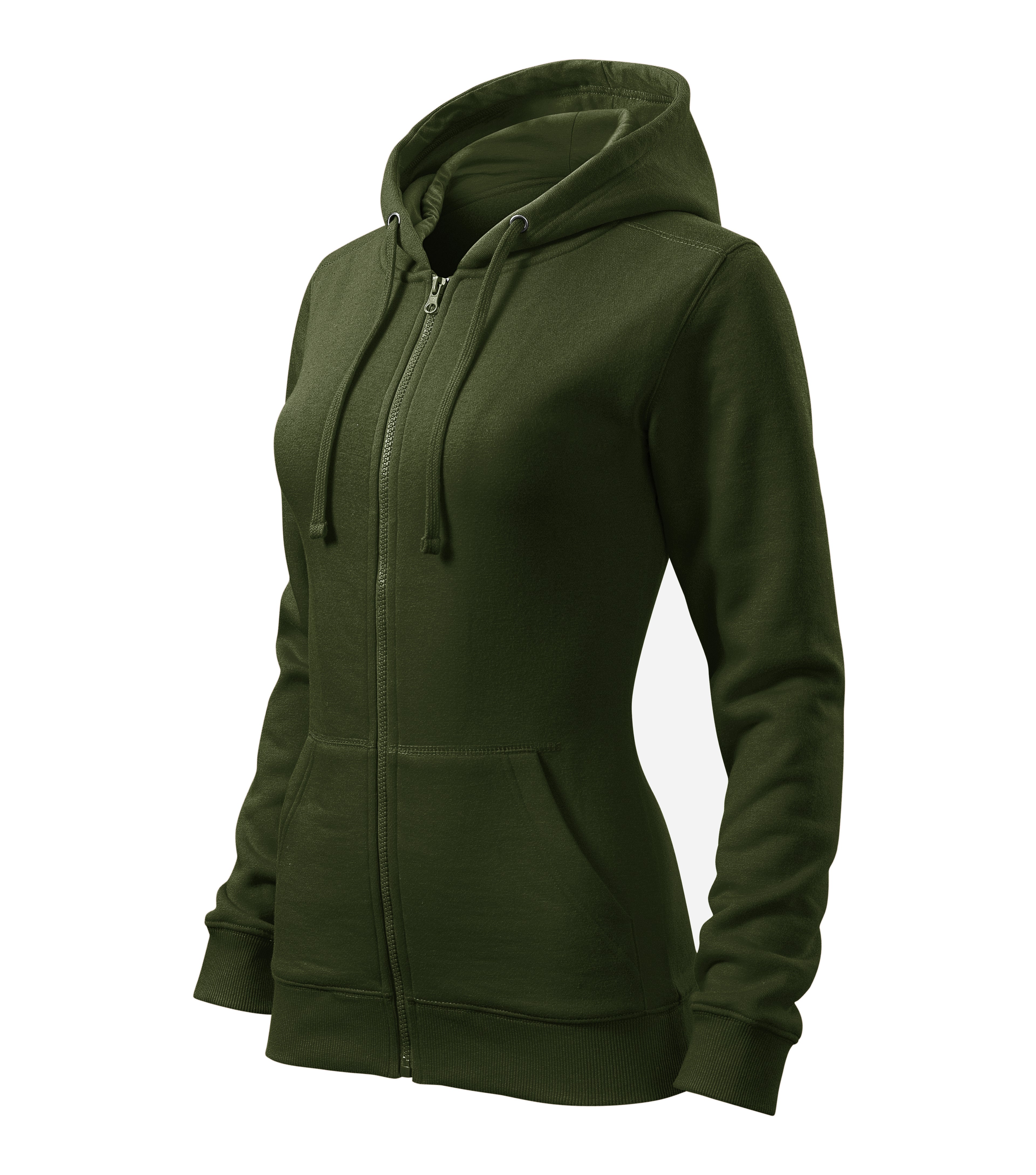 City Glow Zip-Hoodie – Personalisierter Damen-Kapuzenpullover mit Reißverschluss