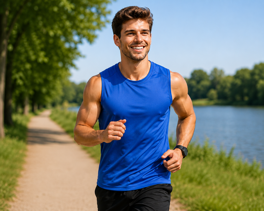 Breeze Active – personalisierbares Herren-Sporttanktop