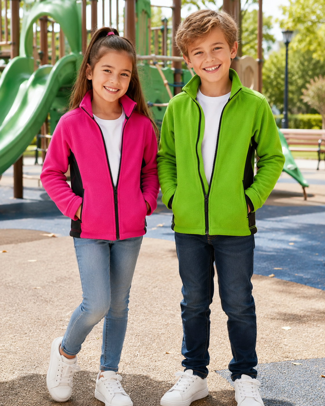 Kinder Fleecejacke „Kleine Wärme“
